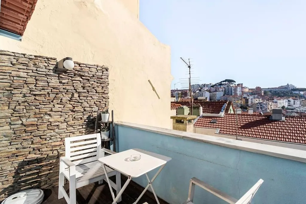 Apartment 16 Top - Lisbon Skyline Terrace Portugal